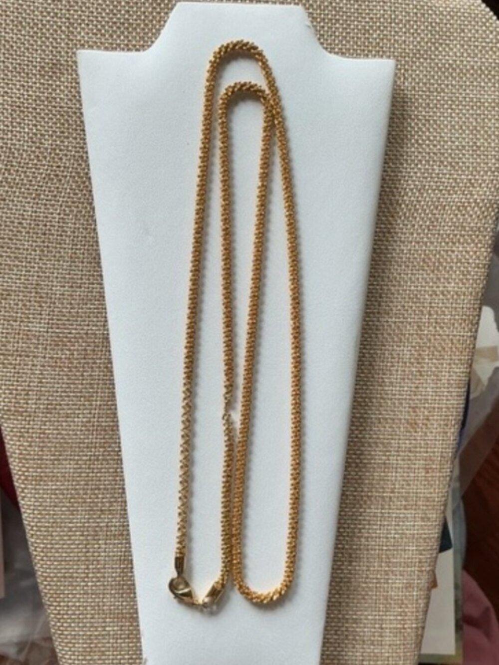 Classic Yellow Gold Chain Necklace